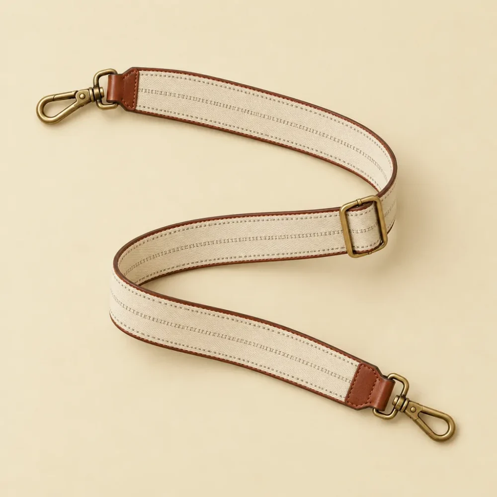 Spine Bands, opened like a book to show the printed lining