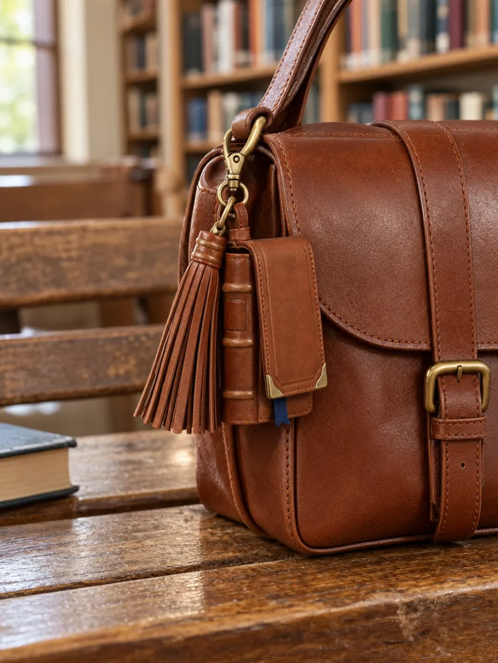 The Tassel in use